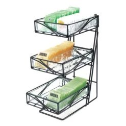 Cal-Mil 1235-TEA Black 14.5 X 7.5 X 18" Display Frame