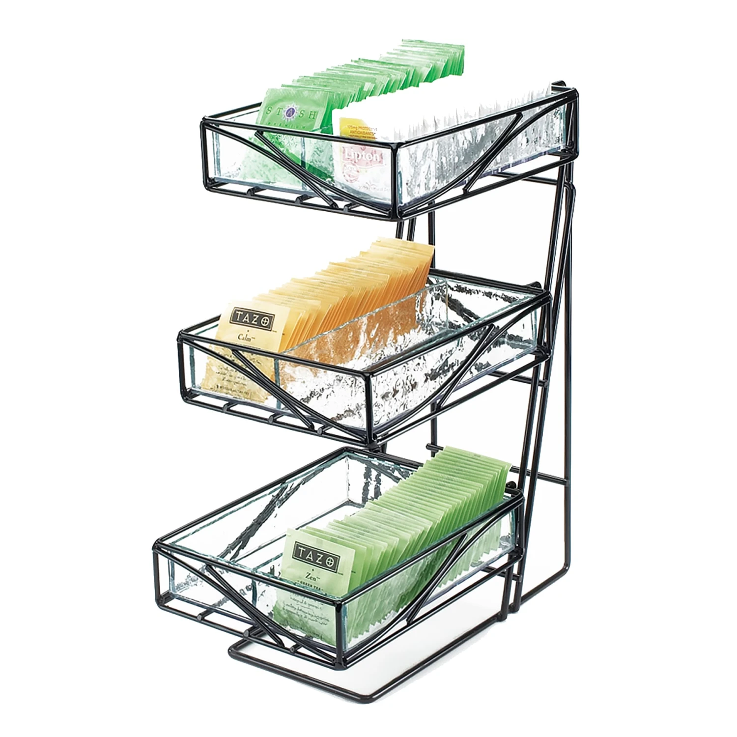 Cal-Mil 1235-TEA Black 14.5 X 7.5 X 18" Display Frame 3 Cal-Mil 1235-TEA Black 14.5 X 7.5 X 18" Display Frame