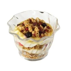 Cambro SRB5152 Clear 5 Oz Swirl Bowl - 24 / CS