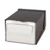 CARLISLE San Jamar® H3001CLBK Clear & Black Countertop Napkin Dispenser -CARLISLE SHOP 111696