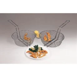 American Metalcraft CBC10 Coarse Tinned Steel Mesh Culinary Basket