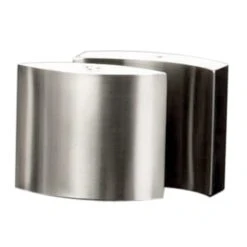 American Metalcraft SPDX11 Oval S/S Salt And Pepper Shaker Set W/ Base