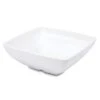 Delfin BSQ-10ME-020 3.25 Qt. White Square Metro Bowl -CARLISLE SHOP 119156