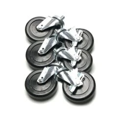 True® 872034 Caster Kit With 3" Casters And Frame - 4 / ST