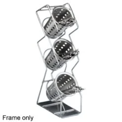 Cal-Mil 1025-3-39 Silver 3 Hold Silver Flatware Display