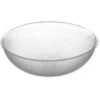 Carlisle 721507 11 Qt. Clear Round Pebbled Bowl 1 Carlisle 721507 11 Qt. Clear Round Pebbled Bowl -CARLISLE SHOP 136862