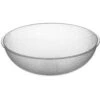 Carlisle 721207 5.5 Qt. Clear Round Pebbled Bowl -CARLISLE SHOP 136864