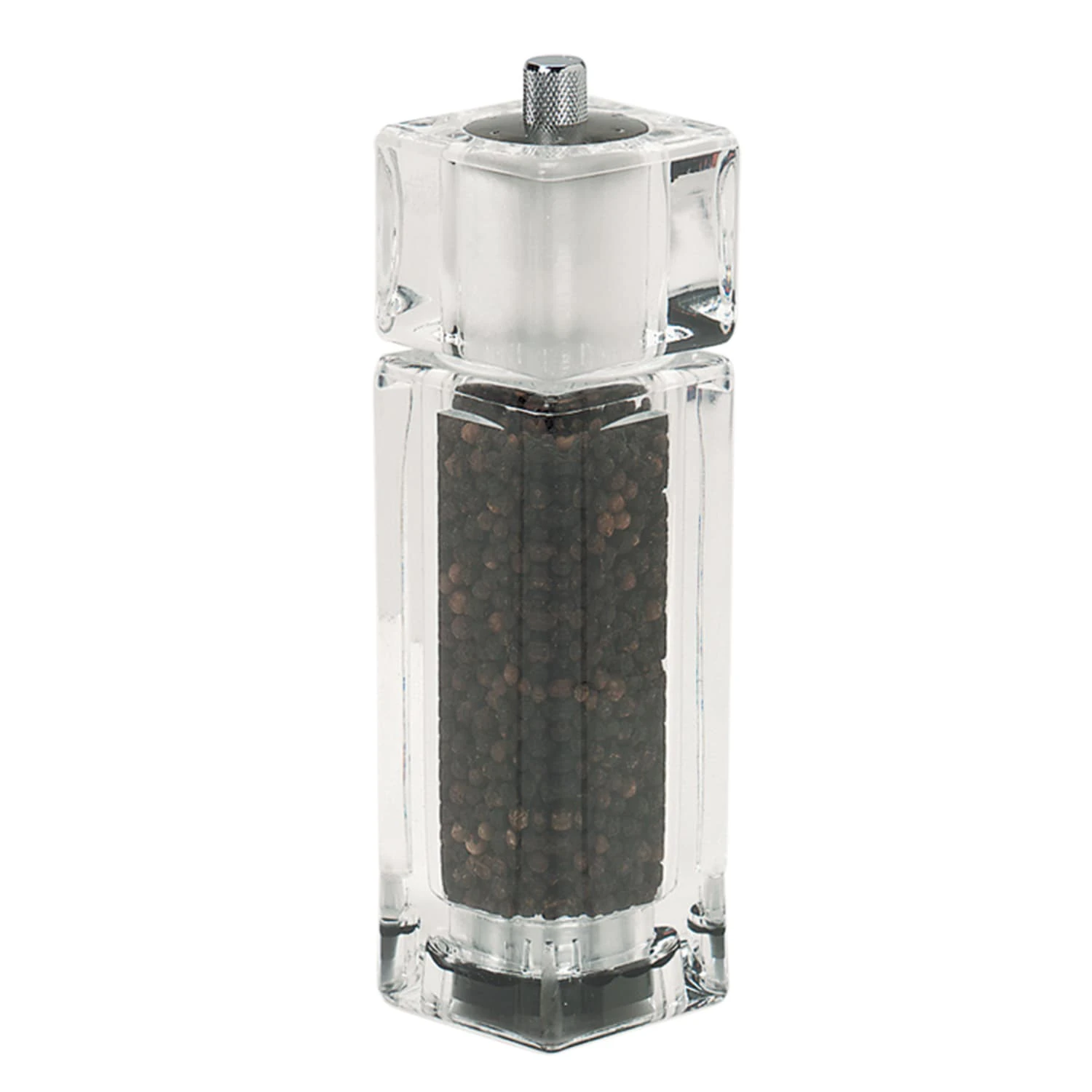 American Metalcraft CPM62 Acrylic 6.5" Combo Salt / Pepper Shaker 3 American Metalcraft CPM62 Acrylic 6.5" Combo Salt / Pepper Shaker