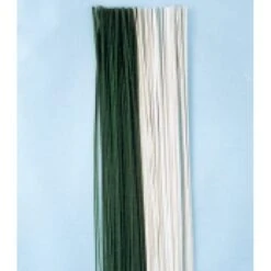 Milton Adler Co F-24G Green 24" Flocked Wire - 100 / PK