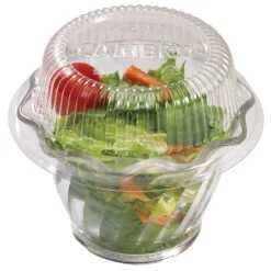 Cambro CLSRB5152 Clear Disposable Lid For Swirl Bowl - 1000 / CS