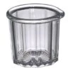 Gessner 1500 CLEAR SAN Plastic 2 Oz. Syrup Pitcher / Creamer - 72 / CS -CARLISLE SHOP 211653
