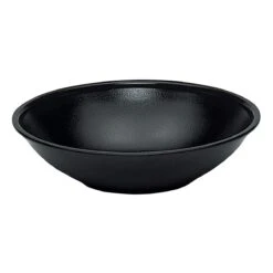 Cambro SB60110 Budget Black 12.6 Oz. Salad Bowl - Dozen
