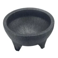 H.S. Inc. NHS1021 Super Black 56 Oz Molcajete Dish