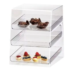 Cal-Mil P257 Countertop Slant Front 10 X 15 X 13" Display Case
