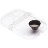 Server Products 80310 Clear Plastic Hinged Lid For 82557 / 82558 Jars 2 Server Products 80310 Clear Plastic Hinged Lid For 82557 / 82558 Jars -CARLISLE SHOP 308438