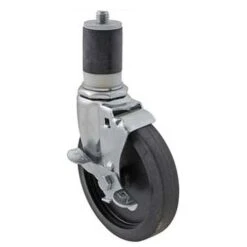Component Hardware C13-1451 Standard 5" Stem Caster With Brake
