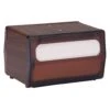 Traex 5515-12 Walnut 2 Sided Table Top Napkin Dispenser -CARLISLE SHOP 327342