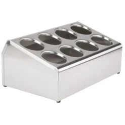 Steril-Sil TC8 Silver 8-Hole Countertop Dispenser