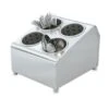 Vollrath® 97240 Silv-A-Tainer 4-Hole S/S Silverware Dispenser -CARLISLE SHOP 352011