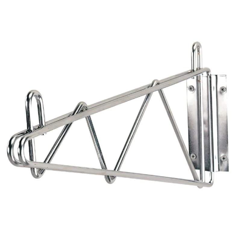 Advance Tabco SB-18-X Chrome 18" Shelf Mounting Single Bracket 3 Advance Tabco SB-18-X Chrome 18" Shelf Mounting Single Bracket