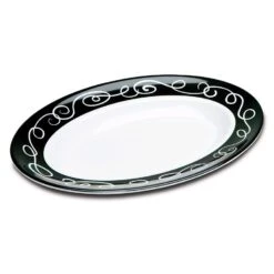 Delfin BOV-1712SO-020 3 Qt. White Oval Sorrento Bowl
