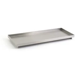 FOH RTR014BSS12 B3 Brushed Stainless Steel Footed Tray - 6 / CS