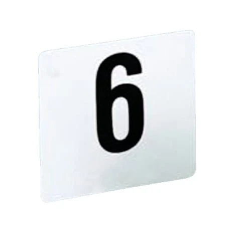 American Metalcraft 450 White # 1-50 Table Number Cards / Set Of 96 3 American Metalcraft 450 White # 1-50 Table Number Cards / Set Of 96