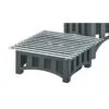 Cal-Mil 1364-12-13 Black 12" Sq. Bridge Style Cook N Serve Riser -CARLISLE SHOP 6005671
