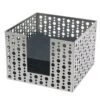 FOH BHO039BSS21 Dots 5.5" Stainless Napkin Holder - 4 / CS -CARLISLE SHOP 6011046