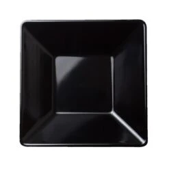 Elite Global Solutions DB834SQ-B Squared Black 40 Oz. Bowl