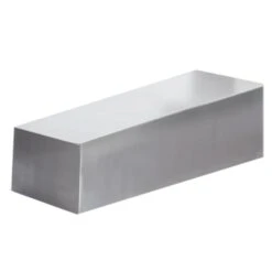 American Metalcraft SSR12 Brushed S/S 4 X 12" Rectangular Riser