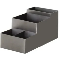 American Metalcraft BARS5 Brushed Satin Finish S/S Coffee Caddy