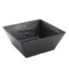 American Metalcraft FSMEL94 Black Faux Slate 108 Oz Melamine Bowl -CARLISLE SHOP 6018800
