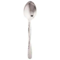 American Metalcraft HM10SPO S/S 10" Spoon With Hammered Handle