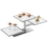 Cal-Mil 1140-74 One By One Silver 3 Tiered Riser