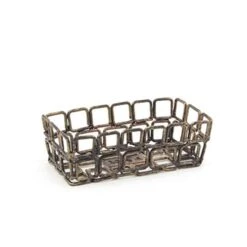 FOH BBK046GOI22 Coppered Wireware Link Packet Holder"