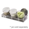 Cal-Mil C18505 Stainless Steel Large Mixology Jar Display