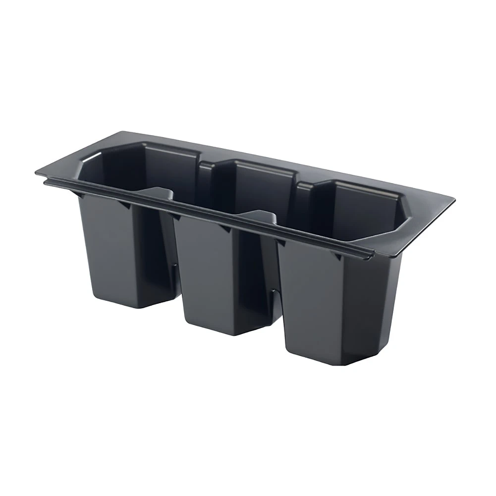 Krowne® 30-500 Three Compartment Bottle Wells For Ice Bins 3 Krowne® 30-500 Three Compartment Bottle Wells For Ice Bins