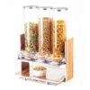 Cal-Mil 1499 (3) Compartment Eco Modern Cereal Dispenser -CARLISLE SHOP 6026576