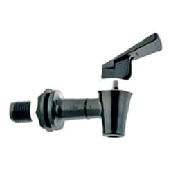 Tomlinson® 1000376 Replacement Black No-Drip Faucet With Bonnet