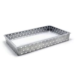 FOH BHO071BCI20 Dots 20" Shallow Housing / Pan Set - 2 / CS