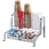 Cal-Mil 1594-74 Silver Soho Condiment And Cup Organizer -CARLISLE SHOP 6036587