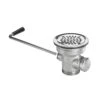 Krowne® 22-204 Twist Waste Drain With 1.25" Overflow Outlet -CARLISLE SHOP 6038298