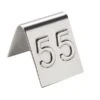 American Metalcraft EM199 S/S 1 - 99 Mini Number Tents - 100 / ST -CARLISLE SHOP 6044317