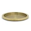 FOH RRT011GOS21 B3 14" Matte Brass Stainless Tray - 4 / CS 1 FOH RRT011GOS21 B3 14" Matte Brass Stainless Tray - 4 / CS -CARLISLE SHOP 6044699