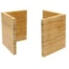 FOH BHO062BBB20 B3 7.5" Tall Bamboo L-Riser - Set -CARLISLE SHOP 6048013