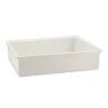 Bon Chef 9550PWHT Smart Bowl 1/3 Size X 1-1/2" D Bowl -CARLISLE SHOP 6050110