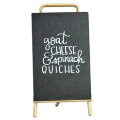 Cal-Mil 3717-46-46 Mid-Century Brass 4" X 6" Easel