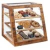Cal-Mil 3432-99 Madera Slanted 3-Tier Display Case -CARLISLE SHOP 6052323