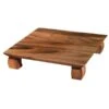 Ironwood Gourmet 28138 Acacia Wood 10 X 10 Sushi Plate W/ Geisha Feet -CARLISLE SHOP 6054062